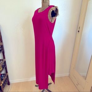 NWT Banana Republic Sleeveless Pink Midi Dress